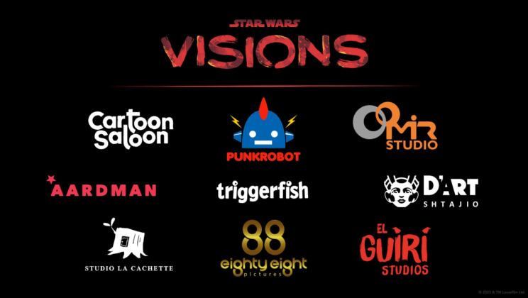 Detalles completos de STAR WARS: VISIONS VOLUMEN 2