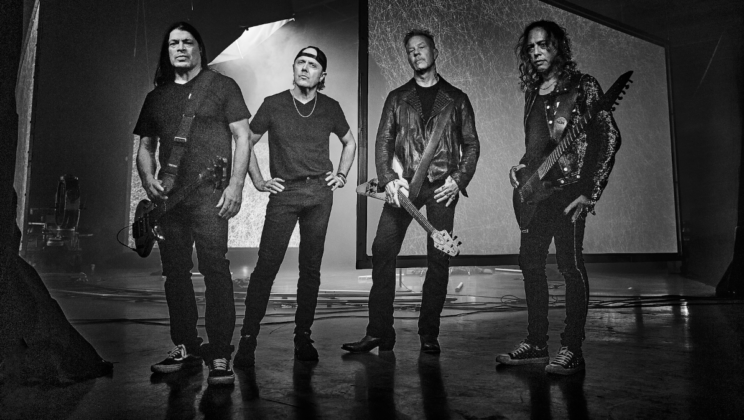 Metallica anuncia conciertos para transmitir en el cine