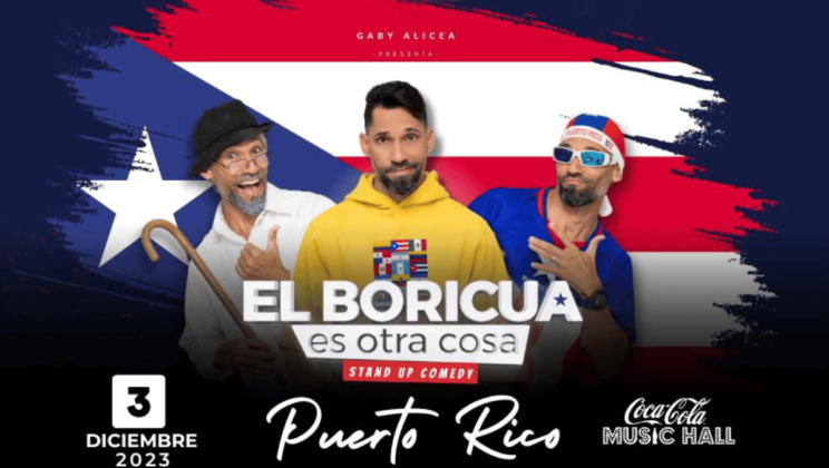 Gaby Alicea presentará su stand up “El boricua es otra cosa” en el Coca Cola Music Hall