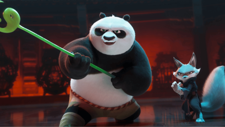 KUNG FU PANDA 4 Lidera la Carga de las Nuevas Películas para Peacock