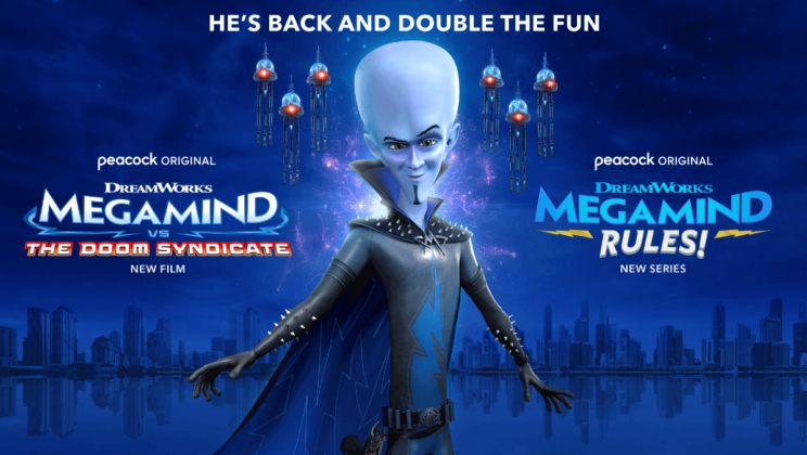 Megamind regresa en una nueva película y serie para Peacock