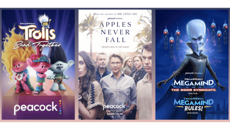 Listado de los estrenos en Peacock para marzo