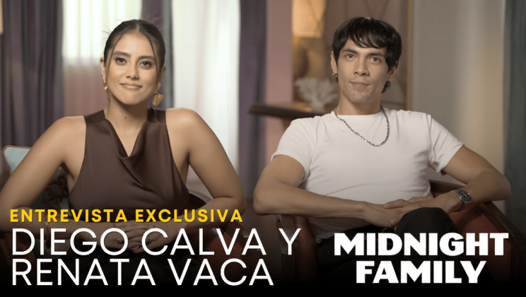 Entrevista con Renata Vaca y Diego Calva: Secretos de “Familia de Medianoche” en Apple TV+