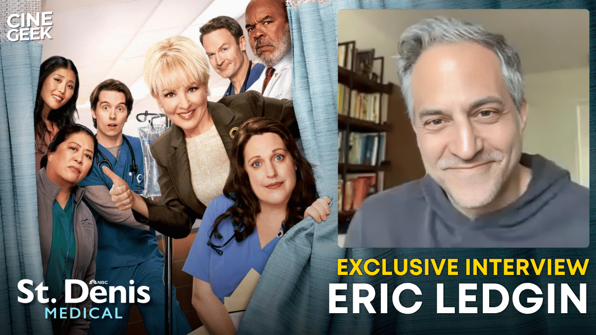 Eric Ledgin habla sobre el elenco de St. Denis Medical y los secretos ...